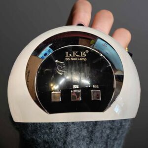 NEW‎ S5 Nail Lamp Professional Gel Polish LED Nail Dryer White (4165)